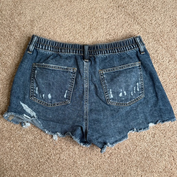 Aerie American Eagle Daydream Denim Shorts Size Medium - Picture 4 of 4
